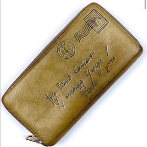YSL wallet - good condition inside and out